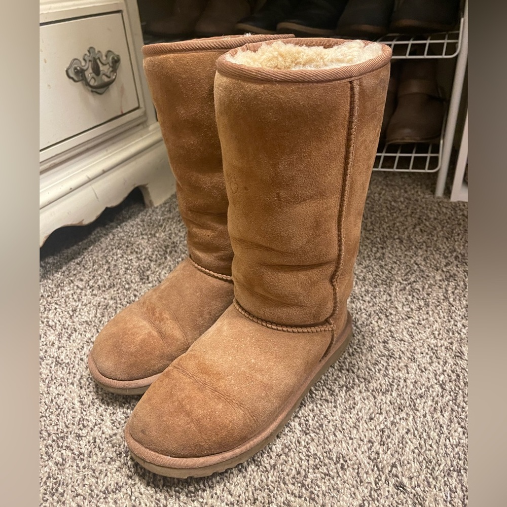 UGGS- Tall Classic Chestnut Boot